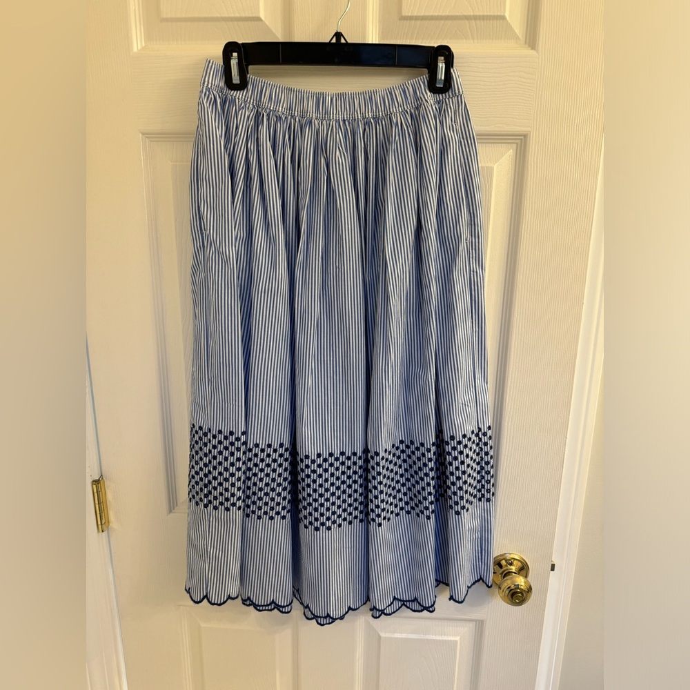J Crew Factory poplin skirt- excellent condition, never worn!